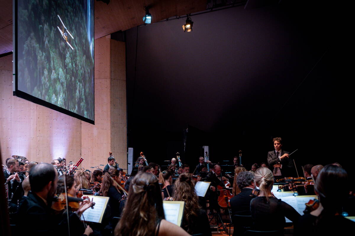 City Light Symphony Orchestra, Kevin Griffiths, Festival-Zelt Gstaad